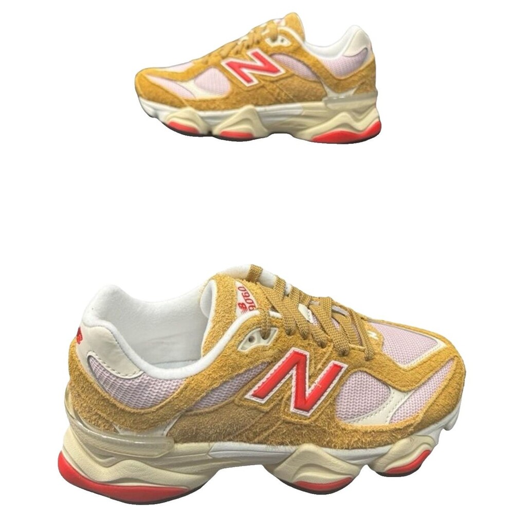 New Balance 9060 Beige Pink Festival Pack Kids 5Y Women's 6.5 GC9060VD BNWB